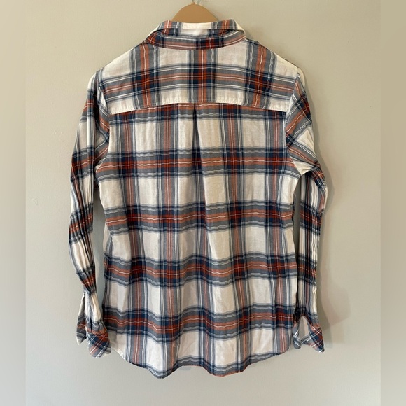 Barbour 100% Cotton Plaid Button Down - Picture 2 of 5
